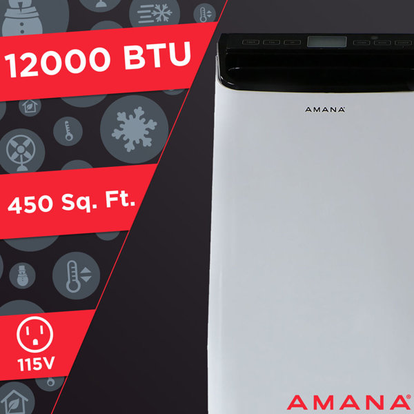 Amana 12000 btu clearance portable air conditioner